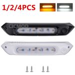 Waterproof Dual LED Awning Porch Light with Switch 287mm Boat Caravan Motorhome