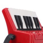 Piano Accordion Entry Level 17 Keys 8 Bass Keys ABS With Retractable Strap