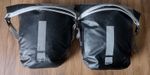 Hump Reflective Waterproof 30L Pannier Bags (Pair) Black VGC