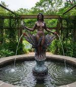 Bronze Goddess Fountain