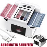 Automatic Playing Card Shuffler Poker Deck Sorter Retro Casino Machine UK New