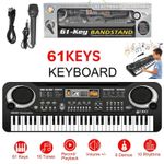 61 Key Electric Digital Piano Musical Beginner Electronic Keyboard Instrument UK