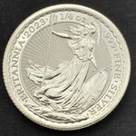 1/4 Oz Britannia 2023 999 Silver Bullion Coin | CGT Exempt