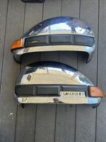 Vespa Piaggio P200E Side Panels in Chrome