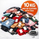 10KG Clothing Wholesale Job Lot – All With Tags – Resale Bundle