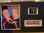 6x4 Beavis and butthead do America film cell display