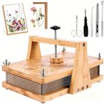 Large Wooden Flower Press Kit, Detachable Boards for DIY Dried Flowers Herbarium