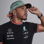 USED-Mercedes AMG F1 Lewis Hamilton 2021 Special USA Edition Collectible Hat Cap