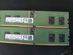 Samsung DDR5 DIMM 2x8GB 4800MHz PC5-4800B M323R1GB4BB0-CQKOL Desktop PC