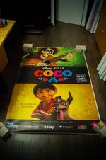 COCO F Disney Pixar French Shelter Rolled D/S Vintage Movie Poster Original 2017