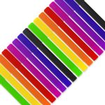 LARGE FELT TIPS 16 Colouring Fibre Pens Kids Markers Coloured Jumbo EASY GRIP