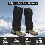 1-2 Pairs Of Waterproof Men's Hiking Leg Covers  Rock Climbing Leg Covers Hiking