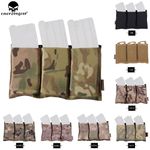 Emerson Tactical 5.56 Magazine Pouch MOLLE Triple Vest Mag Holder Carrier Camo