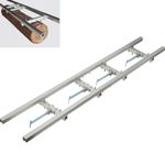 7FT 210CM Professional Milling Rail System Chainsaw Mill Guide Bar Set Ladder UK