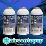 Easiest DIY Car Aircon Regas-Eskimo Juice Refrigerant Compatible with R134 x3