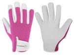 Ladies/Men Leather Gardening Glove Thorn Proof Rigger Garden work  Safety Gloves