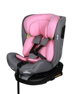 Child Car Seat Isofix Rotatable Booster Seat i-Size 40-150cm Universal Grey Pink