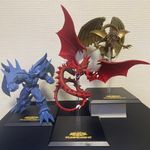 Yu-Gi-Oh Monsters LEGION Egyptian God Cards Osiris Obelisk Ra Collectible Figure