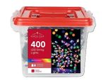 400 Mains Operated Multicolour Christmas LED String Lights - Indoor/Outdoor