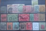 Rhodesia stamps to GV 10s (fiscal) on 1card c£££ k289