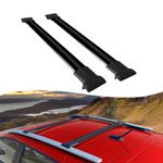 Roof Racks Cross Bars For Skoda Yeti 2010-2017 2 Pcs Black