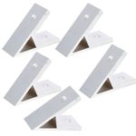 Aluminum Alloy Reusable Corner Bracket for Extrusion Profiles Silver Connectors