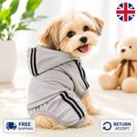 Cozy Warm Dog Jumpsuit for Small Medium Pets  Winter Puppy Outfit Clothes