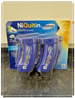 NiQuitin Mint Minis Lozenges 2mg | 100 Lozenges – Stop Smoking Aid | Exp 2026/27
