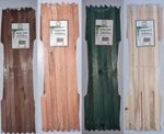3X Garden Gardeners Dark Wood Coloured Wooden Expanding Expandable trellis 5x1ft