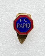 VTG OLD RARE FC RAPID NEUDORF FOOTBALL BUTTONHOLE BADGE PIN ABZEICHEN SPORT