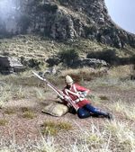 William Britain 20223 British 24th Foot Loading at the Mealie Bag Wall Zulu War