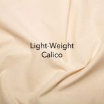 LIGHT-WEIGHT CALICO - 100% Cotton, 63" wide, 3, 4, 5, & 10 Metre Lengths.
