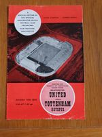Manchester United v Tottenham Hotspur. 10th December, 1963. European Cup Winners
