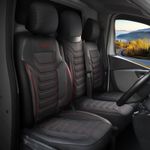 Tailored Seat Covers For RENAULT TRAFIC PANEL VAN 2015 - 2026 Pique Fabric