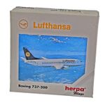 Herpa Wings Art No 515900 Scale 1:500 Lufthansa Boeing 737-300 Diecast Model Box