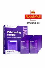 DR.DENT Purple Teeth Whitening Strips 14 Pack 30 Min Treatment Enamel Safe 