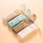 Mini Toothpick Holder - Portable Travel Floss Organizer - Cotton Swab Dispenser