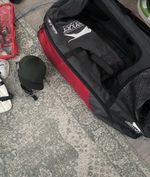 Cricket Kit : Professional Cricket Bag With Wheels, Bat, Pads, Helmet And Balls