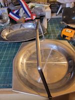 Old Hall Sheffield Steel Cake Stand Plus Extra