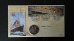 14.04.1998 C25 Benham St Vincent R M S Titanic1998 Liberia R.M.S. Titanic £5 coi