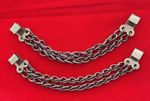 New Shorter 7" WESTERN COWBOY SPUR HEEL CHAINS Made In USA