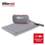 Microfiber Quick Dry Compact Camping Beach Travel Towel Little Red WanderTowel