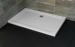 Slimline Shower Tray Stone  Square Rectangle for Shower Enclosure - FREE WASTE