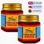 Tiger Balm Red Ointment 21ml – Pack of 2 | Fast UK Shipping 🇬🇧