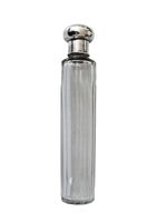 Tall Silver topped  Eau De Cologne  container