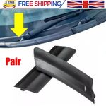 Pair Wiper Scuttle Panel Cover Trim Left + Right Side For Fiat 500 2007-2015