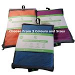 Microfibre Travel Towel Quick Dry Lightweight Gym Beach Camping – Spannerlife