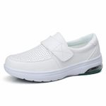 Womens Ladies Nurse Trainers Walking Sneakers Slip On Pumps Soft Sports Shoes\