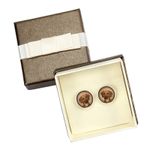 Rhodesian Ridgeback. Cufflinks with box for dog lovers. Photo jewellery. 