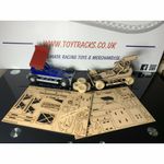 Build your own Stock Car | Brisca F1 Shale Wing Wooden Slot Together Model Kit